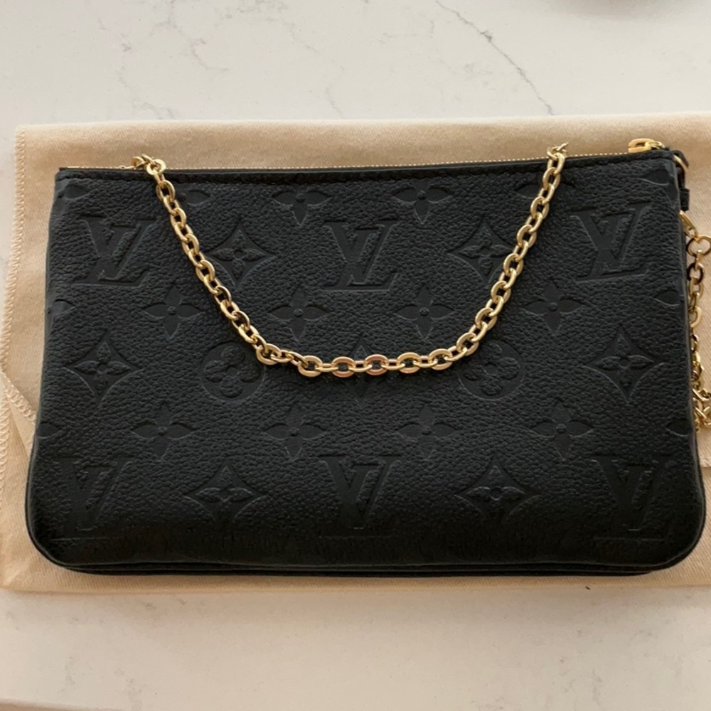 Louis Vuitton pochette double zip